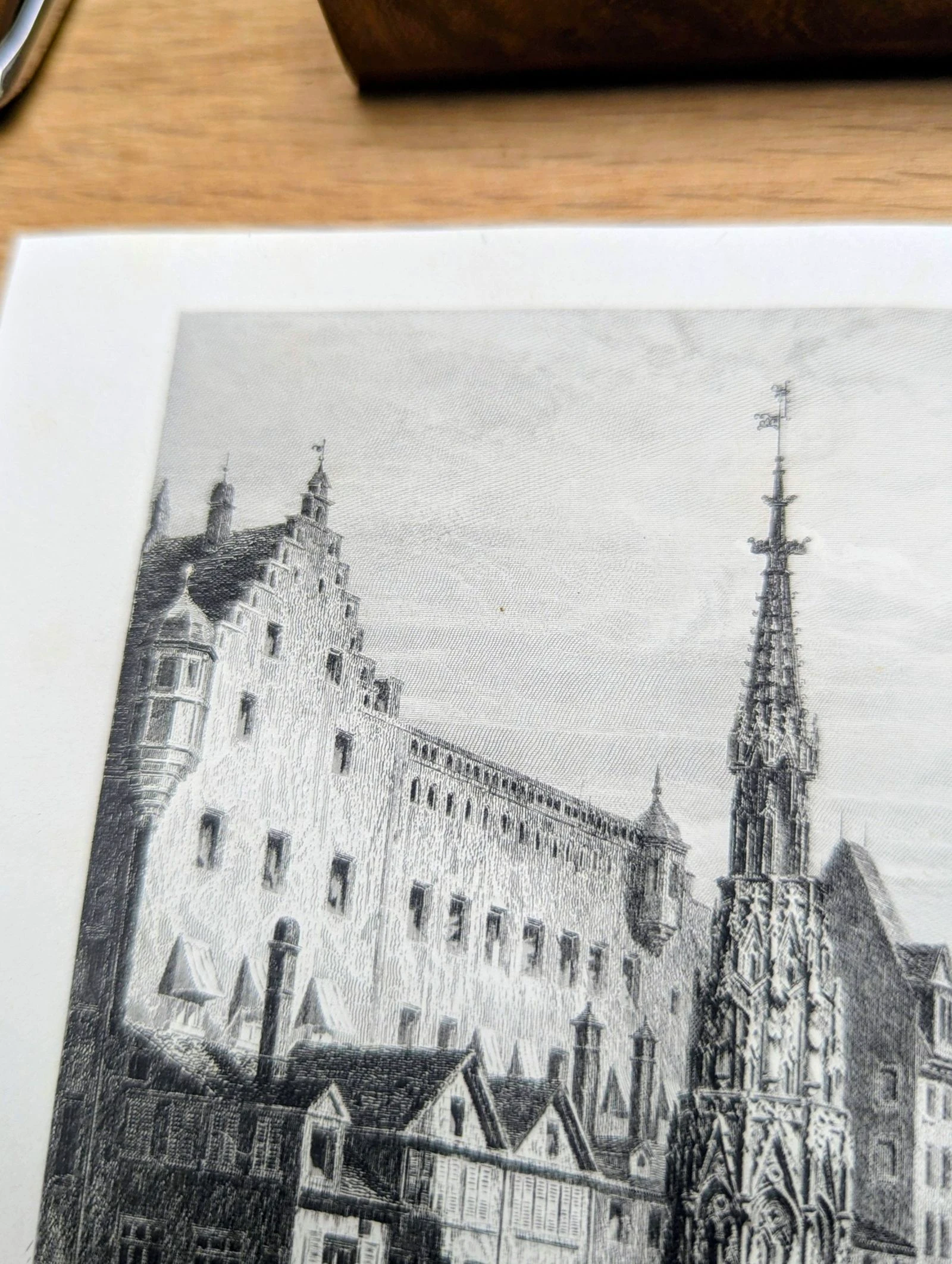 Nuremberg, gravura vintage, impressa em 1841 – photo 7